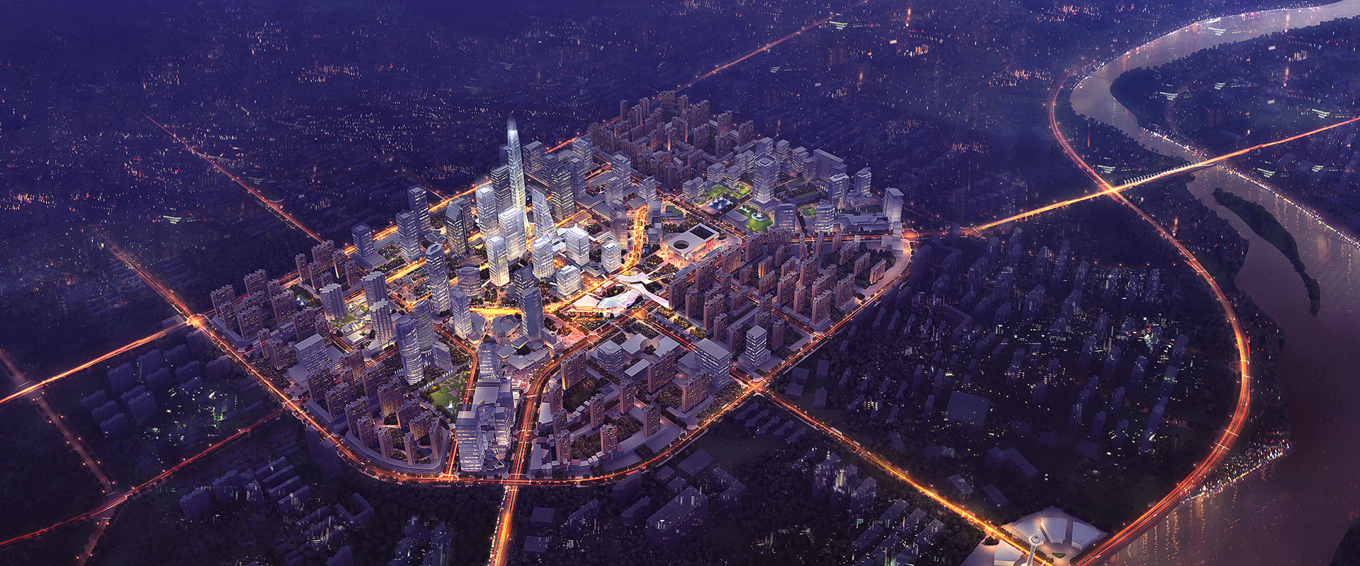 Vanke Lanzhou Anning District CBD Urban Design
