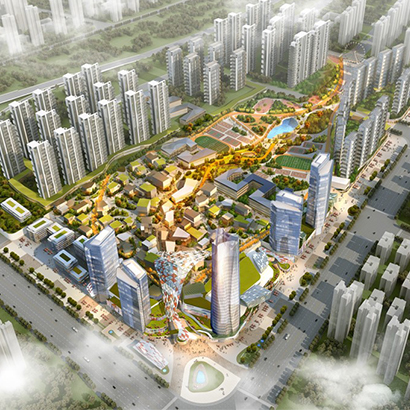 Vanke Nanning Pingle Boulevard Masterplanning & Concept Design