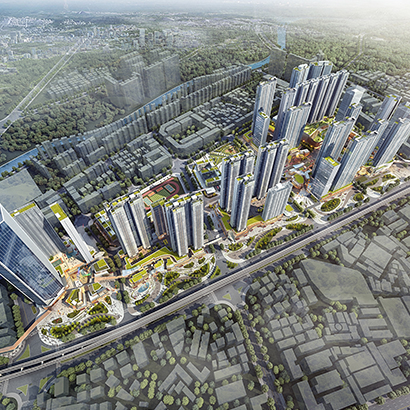 H-Change Shenzhen Longgang Huanglongpo District Urban Design