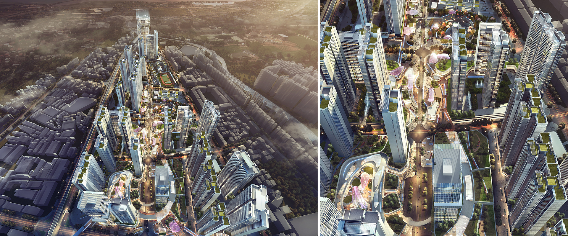 H-Change Shenzhen Longgang Huanglongpo District Urban Design