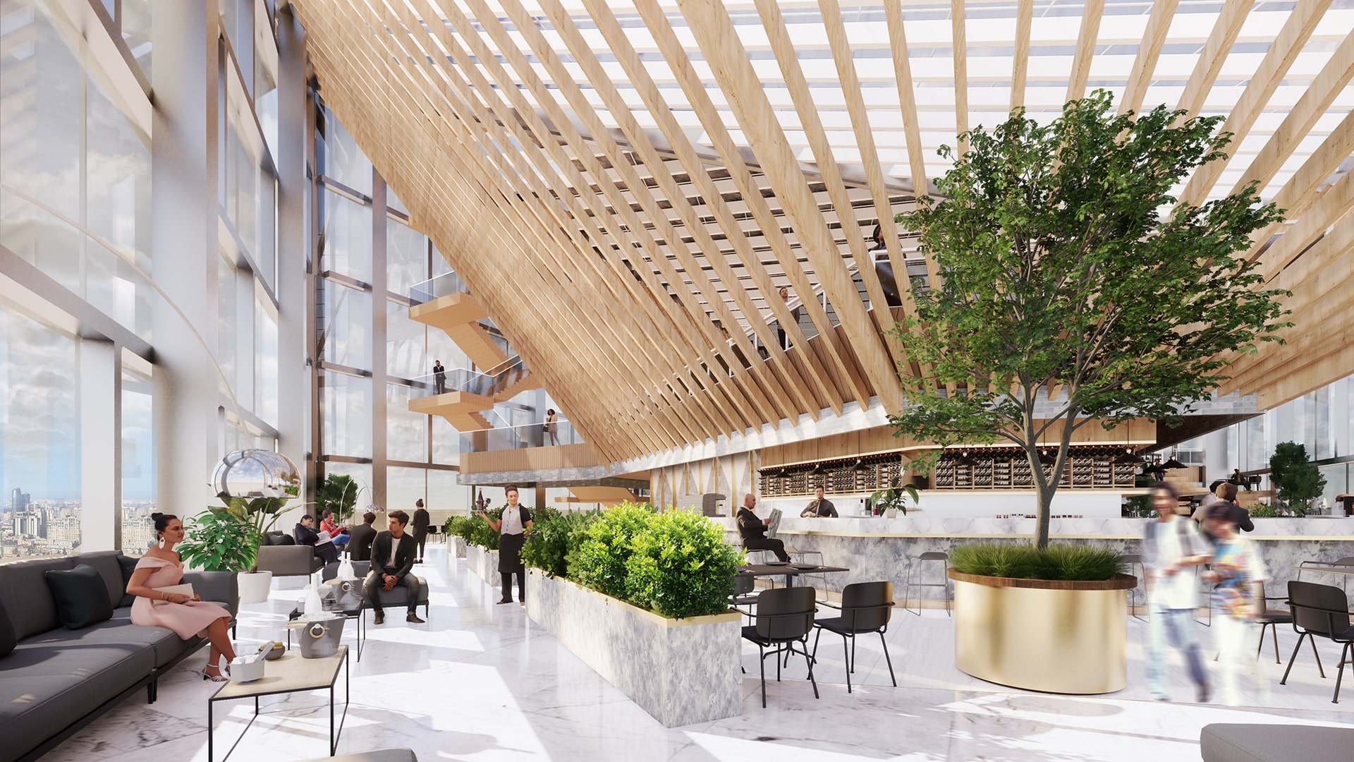 Xi’An Vanke Center---Architectural-L&P Architects: Professional ...