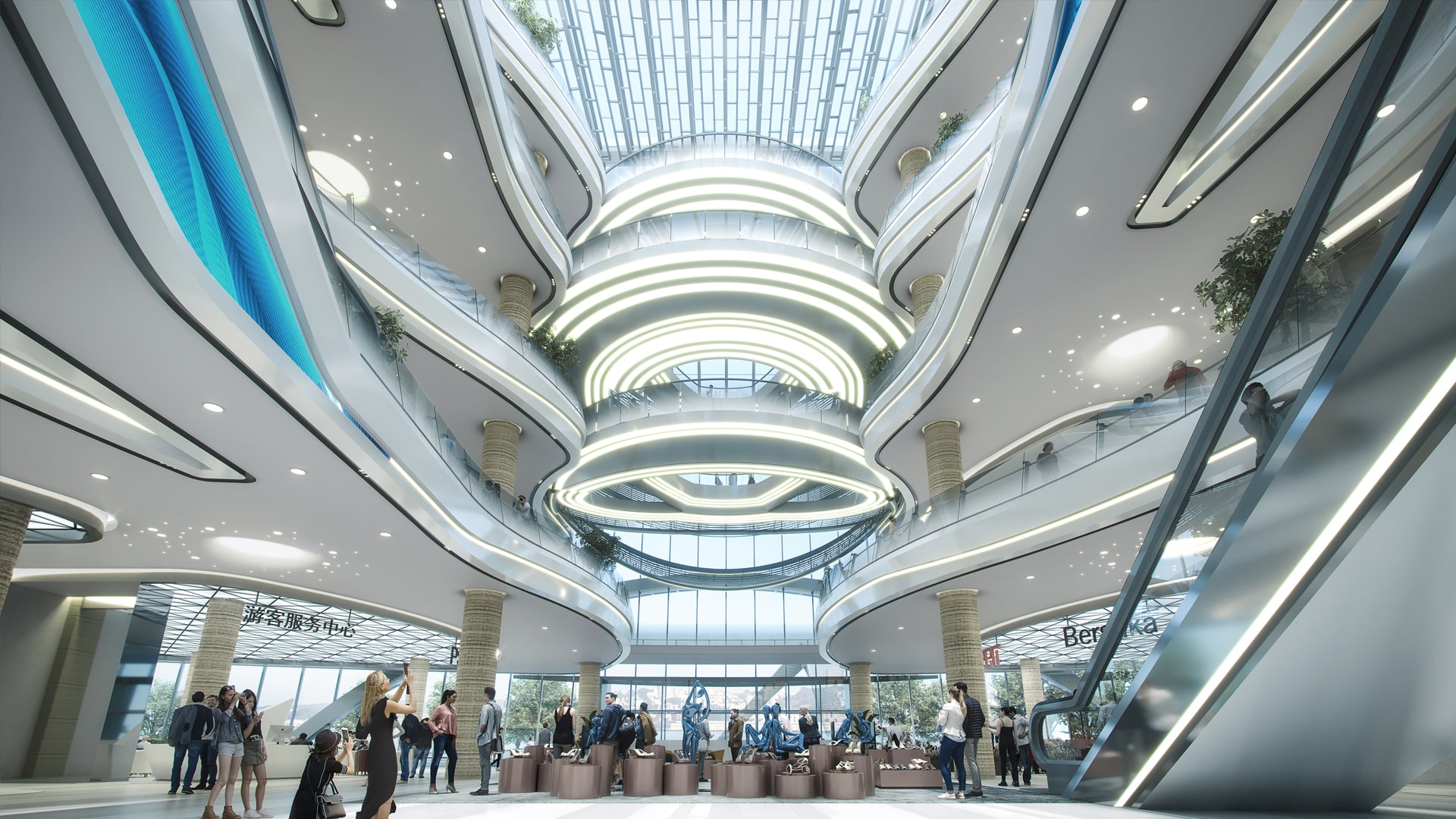 Qingdao Eye of World---Interior-L&P Architects: Professional ...
